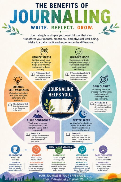 Journaling has some unexpected benefits. Use this tool to help you heal and move forward.